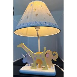 Table Lamp kids room giraffe elephant Nursery Decor Animal Theme children Room‎